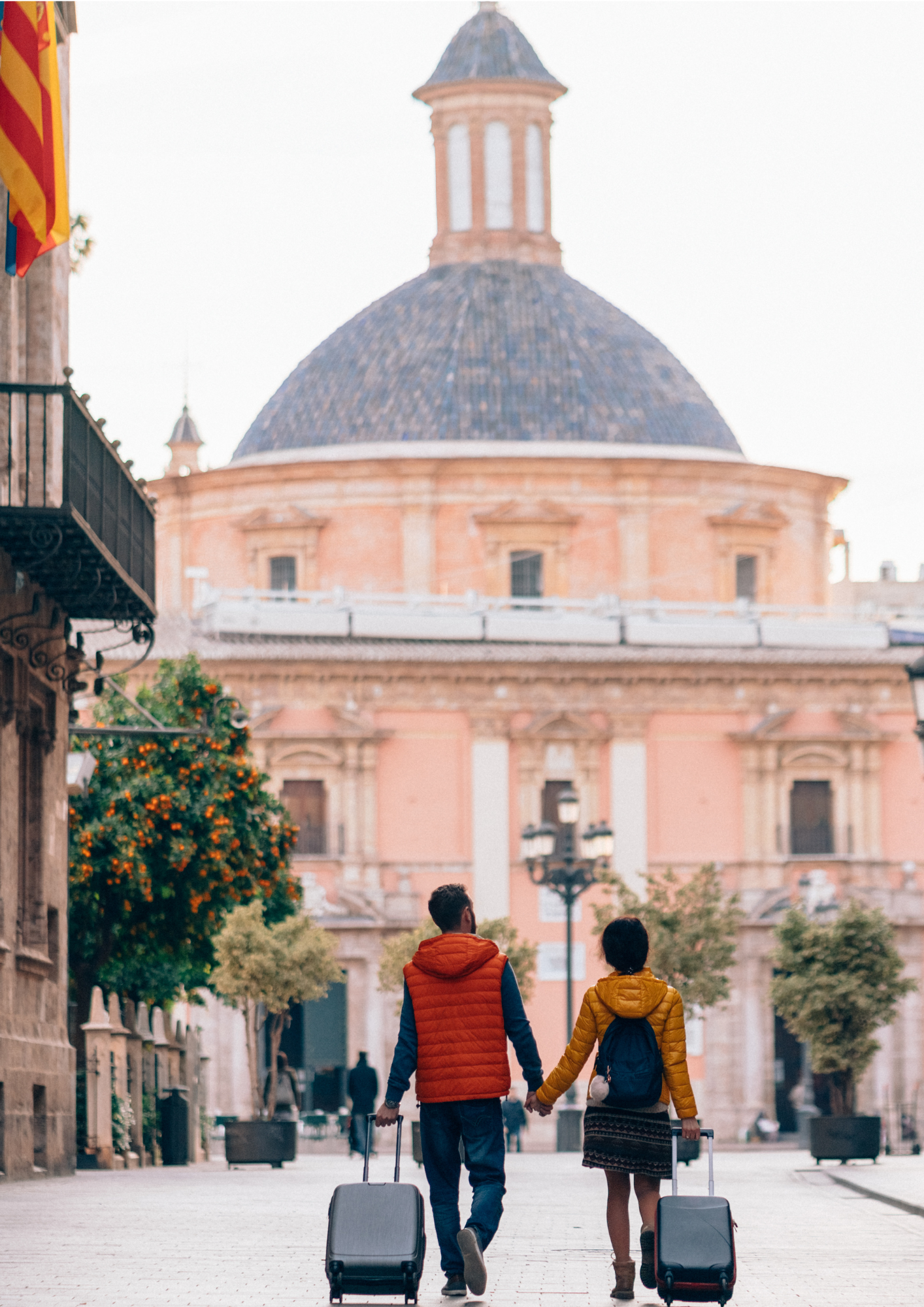 couple travelling together